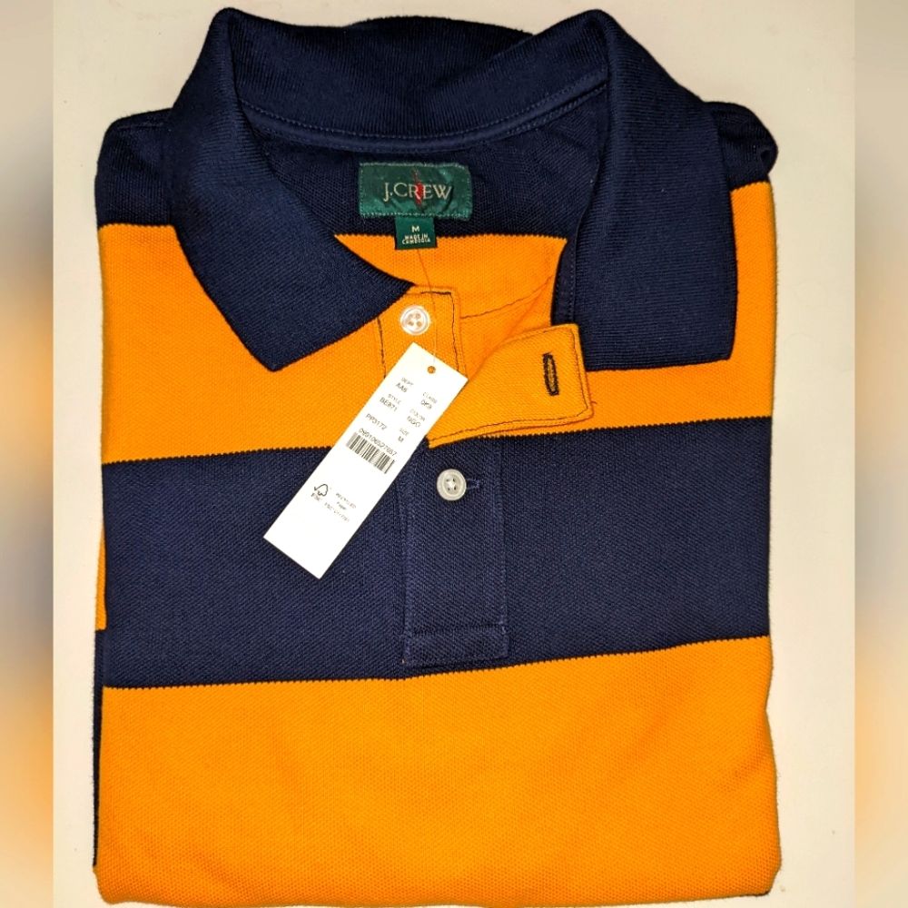 J Crew Rugby Polo